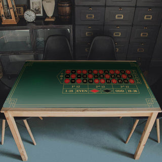 Bet Vault Roulette Table Mat - Rectangle, 6x3ft - Acesfull QA