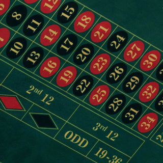 Bet Vault Roulette Table Mat - Rectangle, 6x3ft - Acesfull QA