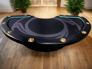Black Bean Poker Table - Acesfull QA
