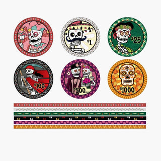 Customisable Poker Chips- Ceramic, 40/43/45/50mm - Acesfull QA