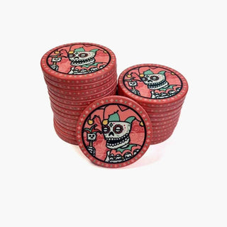 Customisable Poker Chips- Ceramic, 40/43/45/50mm - Acesfull QA