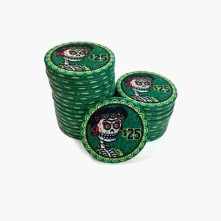 Customisable Poker Chips- Ceramic, 40/43/45/50mm - Acesfull QA
