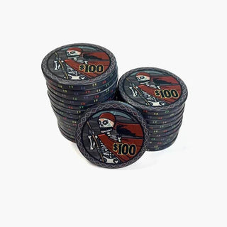 Customisable Poker Chips- Ceramic, 40/43/45/50mm - Acesfull QA