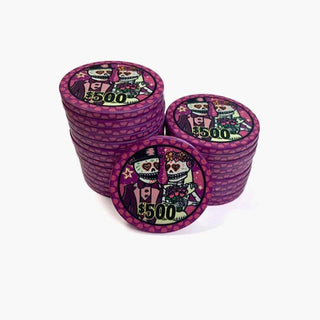 Customisable Poker Chips- Ceramic, 40/43/45/50mm - Acesfull QA