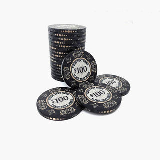 Customisable Poker Chips- Ceramic, 40/43/45/50mm - Acesfull QA