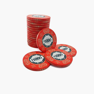 Customisable Poker Chips- Ceramic, 40/43/45/50mm - Acesfull QA