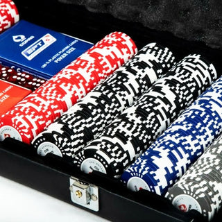 Copag Poker Chipset - 500 Pcs, Clay, 40mm, 14g