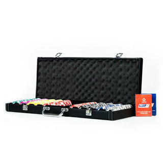 Copag Poker Chipset - 500 Pcs, Clay, 40mm, 14g