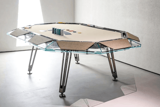 Cronus Glass Poker Table - Acesfull QA