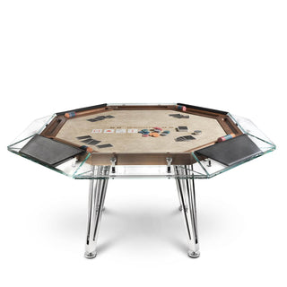 Cronus Glass Poker Table - Acesfull QA