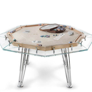 Cronus Glass Poker Table - Acesfull QA
