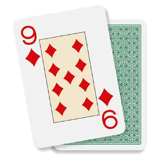 Dal Negro Texas Holdem Playing Cards - Pack of 10, Multi Colors - Acesfull QA