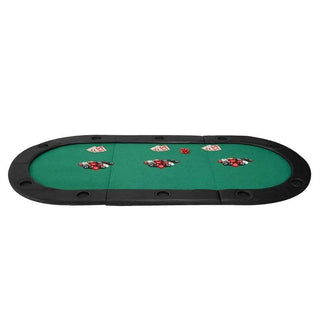 Masterfold Poker Tabletop - Oval, 6x3ft - Acesfull QA