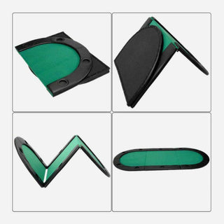Masterfold Poker Tabletop - Oval, 6x3ft - Acesfull QA