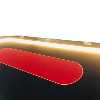 High Roller LED Poker Table - Acesfull QA