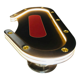 High Roller LED Poker Table - Acesfull QA