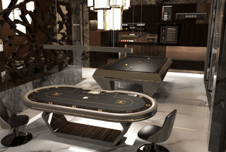 Italian Jade Poker Table - Acesfull QA