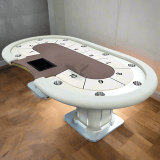 Ivory Carlson Poker Table - Acesfull QA