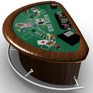 Leo Printed Blackjack Table - Acesfull QA