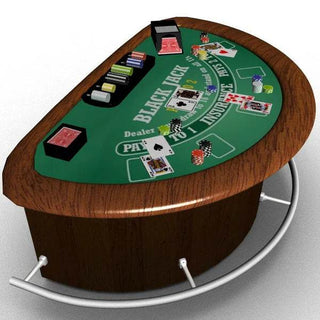 Leo Printed Blackjack Table - Acesfull QA