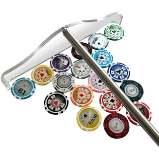 Telescopic Gaming Chip Harrow Collector Stick - Acesfull QA